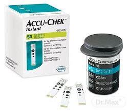 Accu-Chek Instant 50 testovacie prúžky do glukomera 50 ks