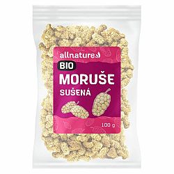 Allnature Bílá moruše sušená Bio 100g