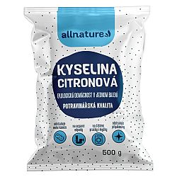 Allnature Kyselina Citronová 500g