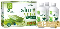 AloeVeraLife NATURA 3x1000 ml + LIPOZOMAL VIT. C 15 sáčkov