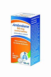 AMBROBENE šumivé tablety tbl eff 10x60MG (tuba)