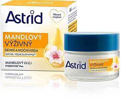 Astrid Nutri Skin mandľový výživný denný a nočný krém pre suchú až veľmi suchú pleť 50 ml