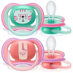 Avent SCF349/15 silikon Ultra air girl 2ks