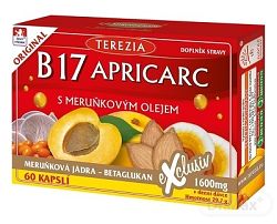 B 17 Apricarc s meruňkovým olejem 60 kapsúl