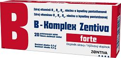 B-Komplex Zentiva forte 20 tbl