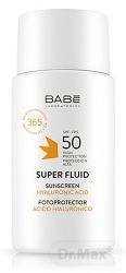 Babé Super Fluid SPF50 číry fluid s ochranným faktorom pre všetky typy pleti 50 ml