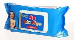 Baby Wipes utierky Aloe Vera 80 ks