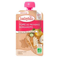 Babybio Hruška Bergamot 120 g