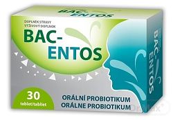 BAC-ENTOS orální probiotikum 30 tabliet