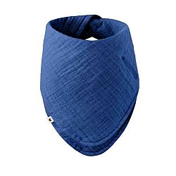 BIBS Bandana mušelínový slintáčik z BIO bavlny, Cornflower