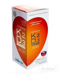 Biomin Vitamin K2 + Vitamin D3 2000.I.U. Premium 30 kapsúl