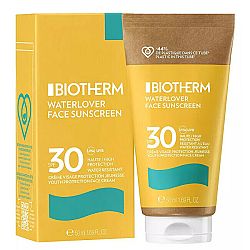 Biotherm Waterlover Face Sunscreen ochranný krém na tvár proti starnutiu pre intolerantnú pleť SPF30 50 ml