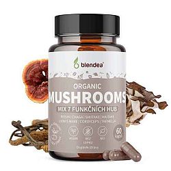 BLENDEA Mushrooms Organic BIO 60 kapsúl