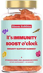 Bloom Robbins IMMUNITY BOOST o'clock žuvacie pastilky gumíky, jednorožci 60 ks