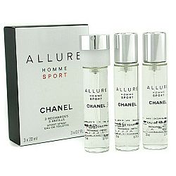 Chanel Allure Homme Sport toaletná voda pánska 3 x 20 ml náplň