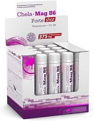 Chela-Mag B6 Forte shot pomaranč 20 x 25 ml