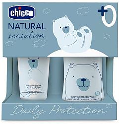 CHICCO Set darčekový kozmetický Natural Sensation - Daily Protection 0m+