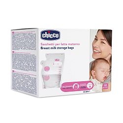 CHICCO Vrecká na materské mlieko 250 ml 30 ks