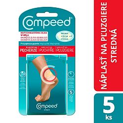 Compeed náplasť na pľuzgiere stredná 5 ks