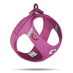 CURLI Postroj pre psov so sponou Air-Mesh Fuchsia 3XS, 1,5- 3 kg