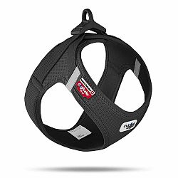 CURLI Postroj pre psy so sponou Air-Mesh Black S, 4-7 kg