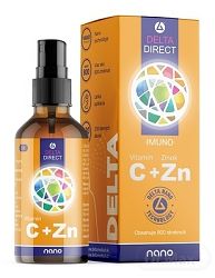 DELTA DIRECT Vitamín C + Zn sprej nano 100 ml