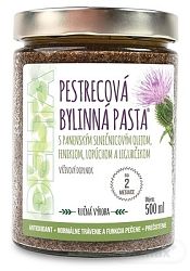 Delta Pestrecová Bylinná Pasta s panenským slnečnicovým olejom feniklom lopúchom a ligurčekom 500 ml