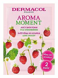 Dermacol Aroma Moment pena do kúpela lesná jahoda 2 x 15 ml