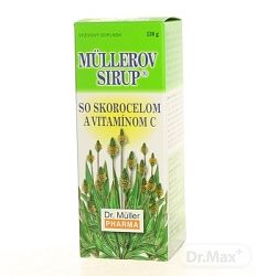 Dr.Muller Müllerův sirup s jitrocelem a vitaminem C 130 g