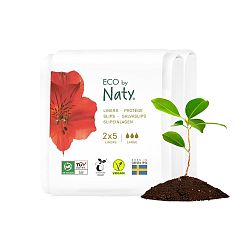 ECO BY NATY Vložky slipové, super-cestovné balenie (2x5 ks)