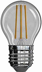 Emos LED žiarovka Filament Mini Globe 3,4 W E27 neutrálna biela