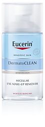 Eucerin odličovač voděodolného očného make-upu DermatoCLEAN 125 ml