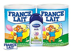 France Lait 3 Duo + 1x bubchen (Milk 50ml)