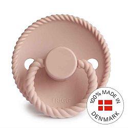 FRIGG Rope silikónový cumlík Blush, 0-6m, 1 ks