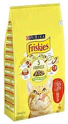 Friskies s hovädzím, kuraťom a so zeleninou 10 kg