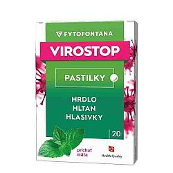 Fytofontana Virostop pastilky mäta 20 ks