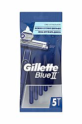 Gillette BlueII Pánske Jednorazové Holiace Strojčeky 5ks