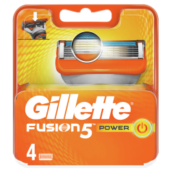 Gillette Fusion Power Náhradné hlavice 4ks