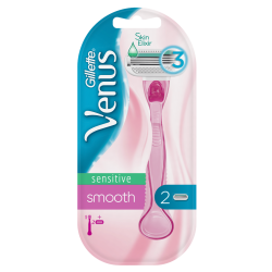 Gillette Venus Smooth Sensitive + 2 ks hlavic