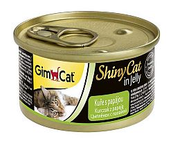 Gimpet Shiny Cat kuře papaja 2 x 70 g