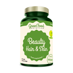 GreenFood Nutrition Beauty Hair & Skin 60cps