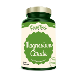 GREENFOOD NUTRITION Magnesium citrate 90 kapsúl