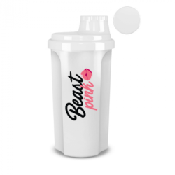 Gymbeam beastpink šejker beastpink biely 700 ml