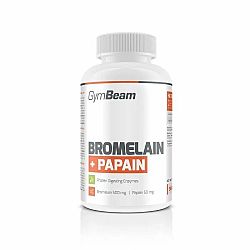 GymBeam Bromelain Papain 90 kapsúl