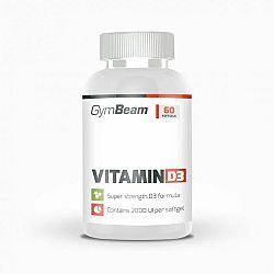 GymBeam Vitamin D3 2000 IU 120 kapsúl