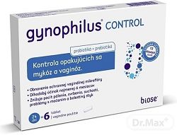 Gynophilus Control vaginálne tablety 1 x 6 ks