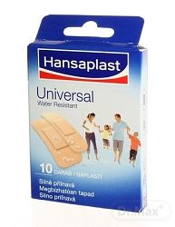 Hansaplast UNIVERSAL náplasť vodeodolná 10 ks