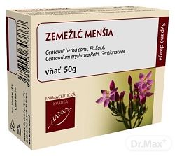 Hanus Bylinné prípravky Zemežlč menšia 50 g