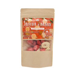 Healthy planet MRAZOM SUŠENÝ MIX JAHODA+BANÁN 20 g