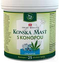 Herbamedicus konská masť s konopou chladivá 250 ml